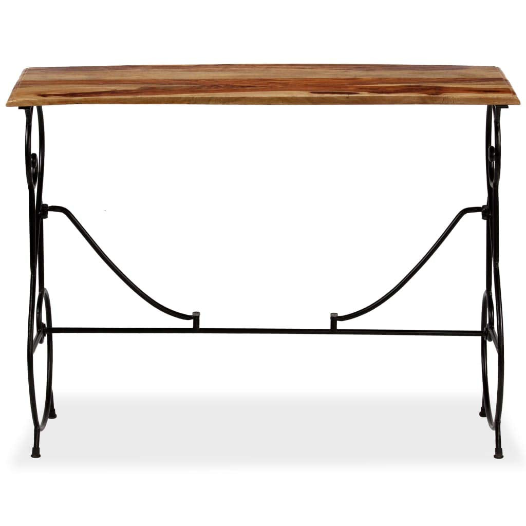 Solid Sheesham Wood Table 39.4"x15.7"x29.5" A914890