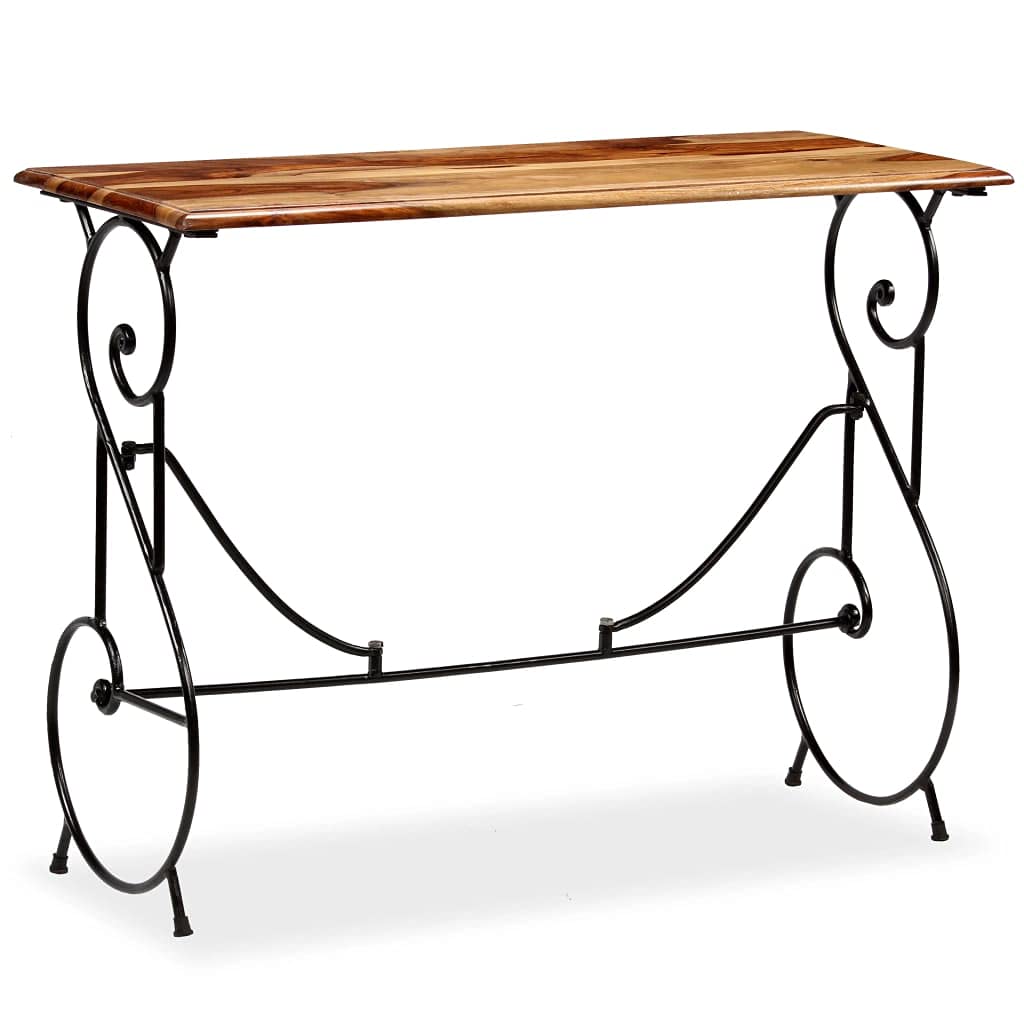 Solid Sheesham Wood Table 39.4"x15.7"x29.5" A914890
