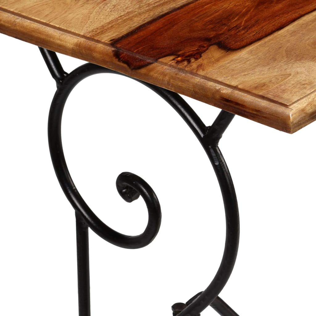 Solid Sheesham Wood Table 39.4"x15.7"x29.5" A914890