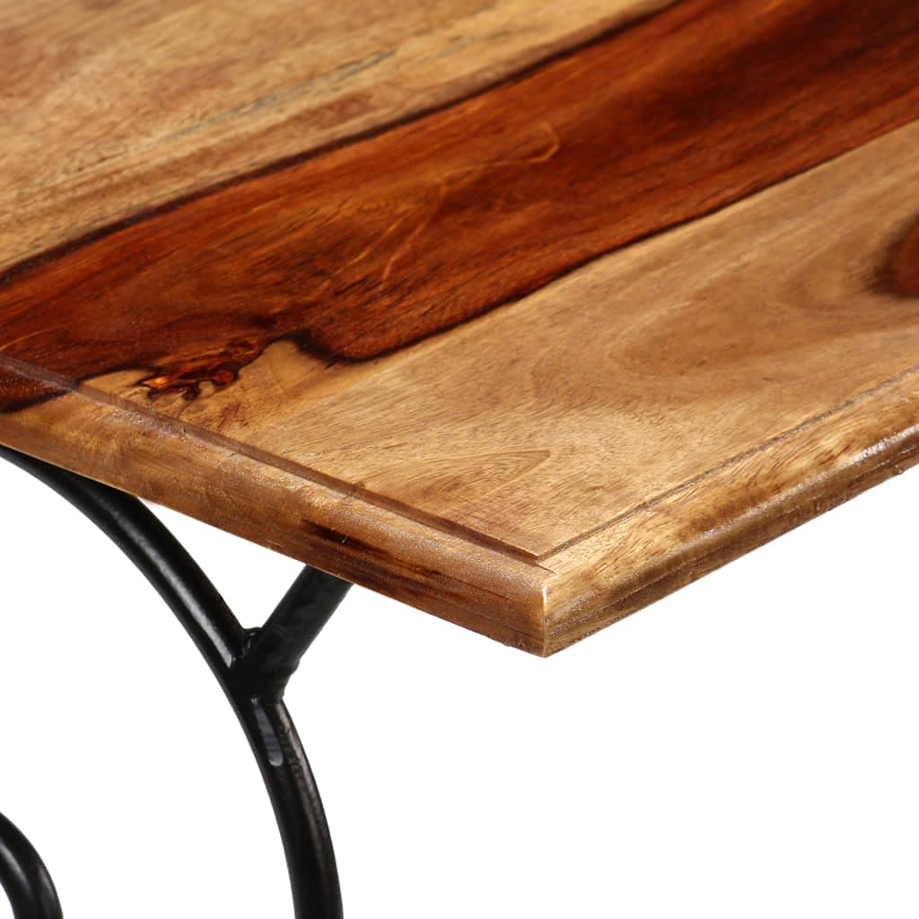 Solid Sheesham Wood Table 39.4"x15.7"x29.5" A914890