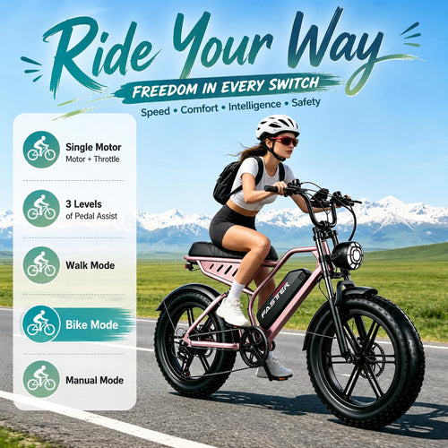 1500W 20" Fat Tire Electric Bike K4515