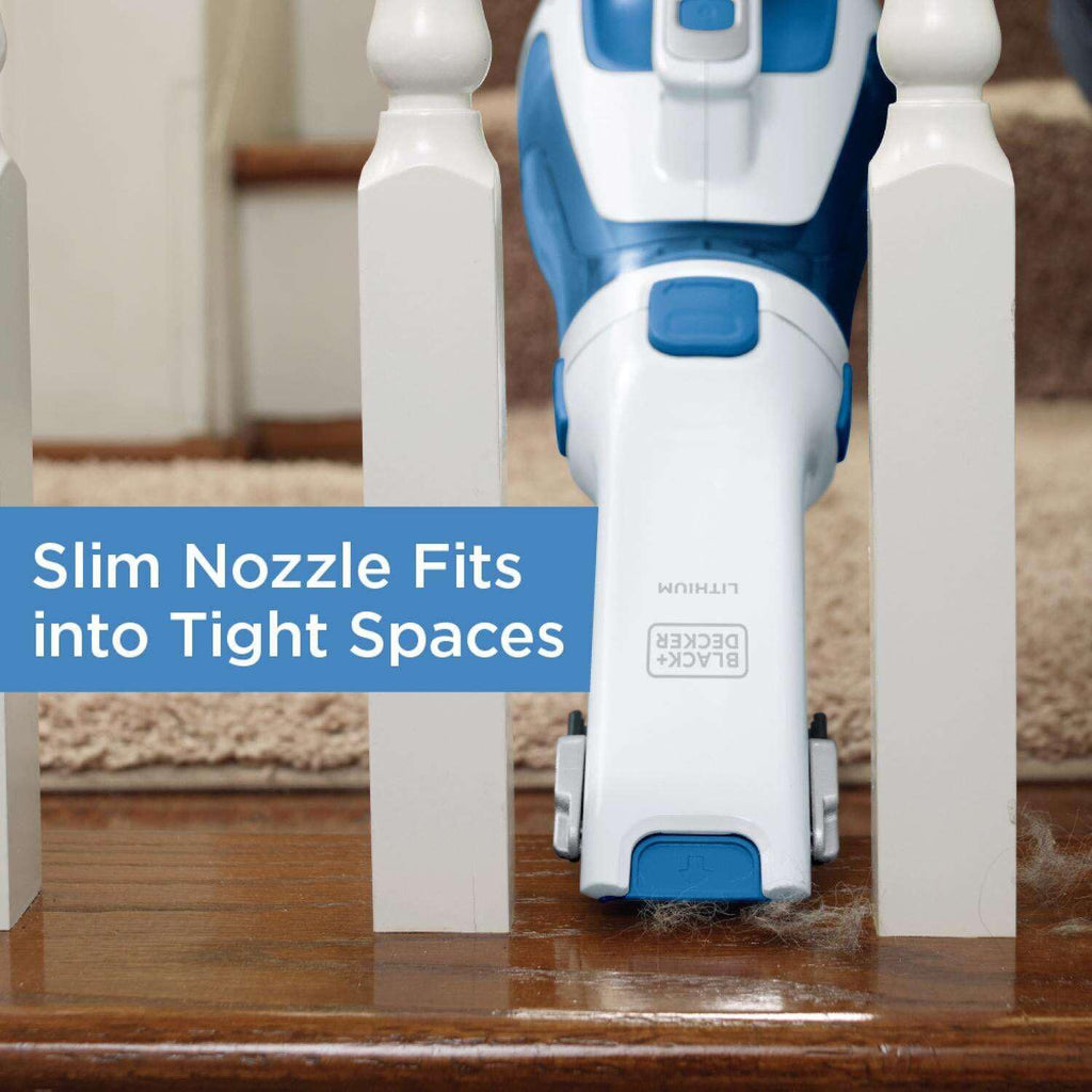 Cordless Handheld Vacuum with Rotating and Extendable Nozzle B836733